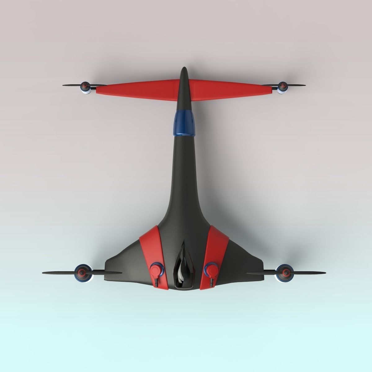 Battle Drone 3D model_3