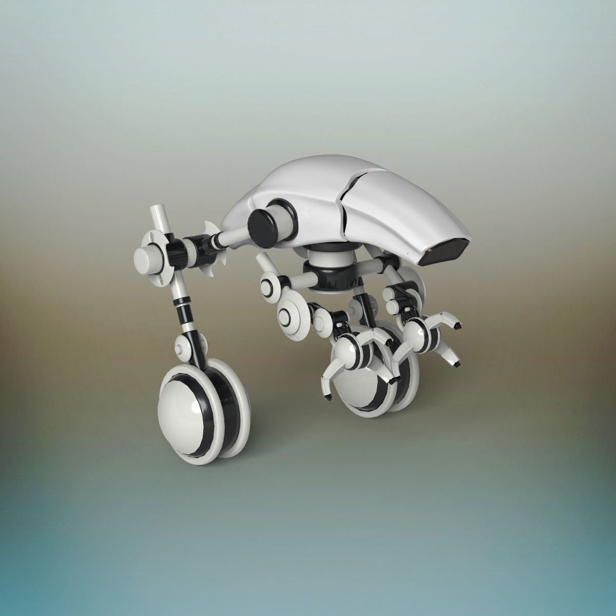 Battle Robot 3D model_3