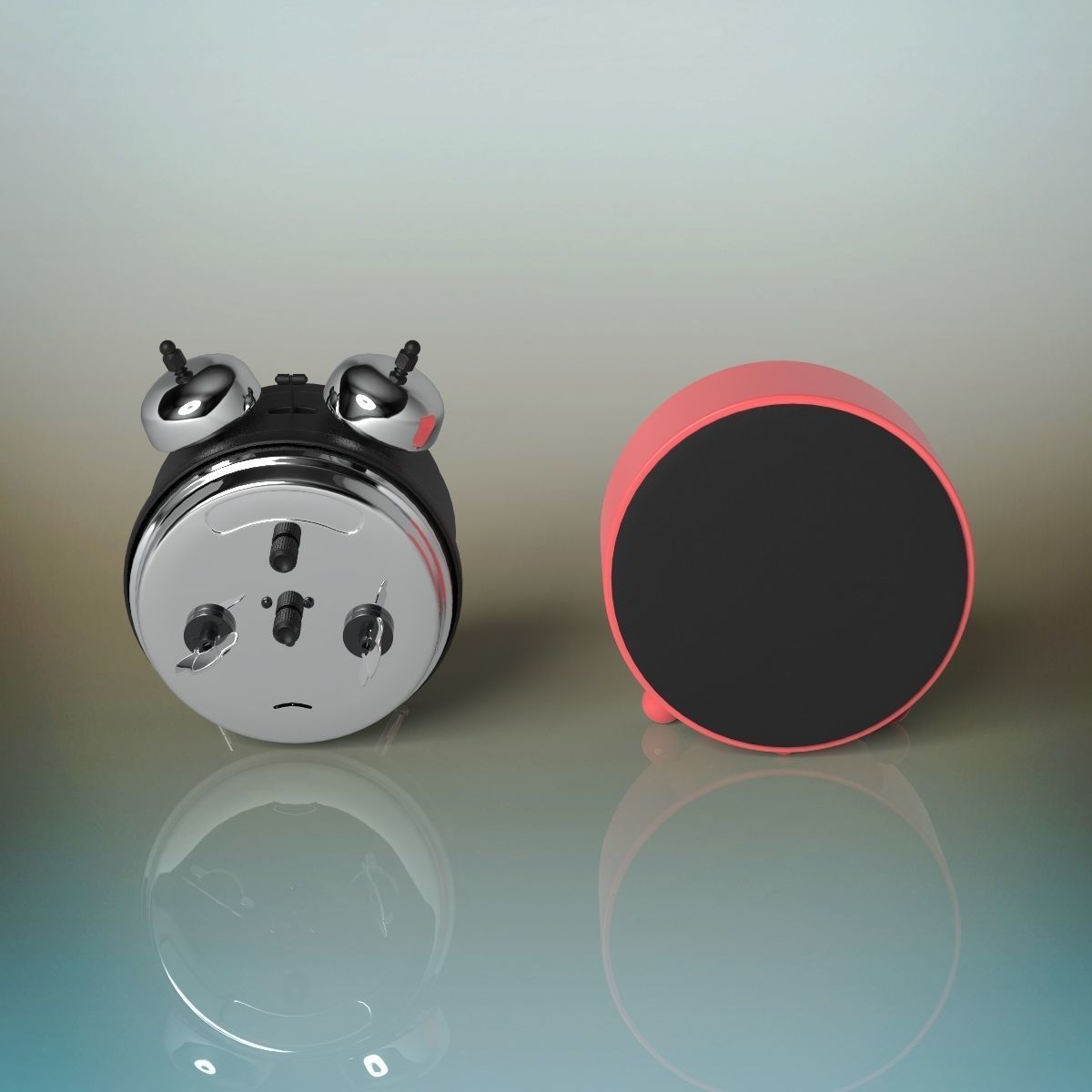 Clocks alarm clock 3D model_7