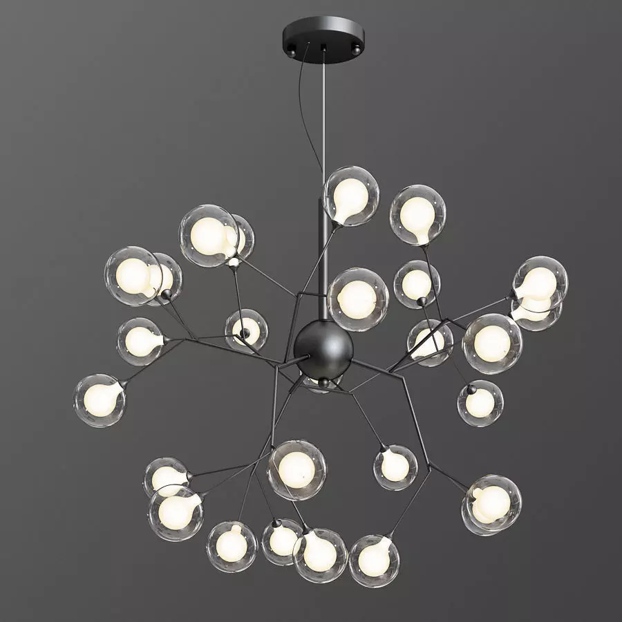 Postmodern Nordic Pendant Light 3D model_0