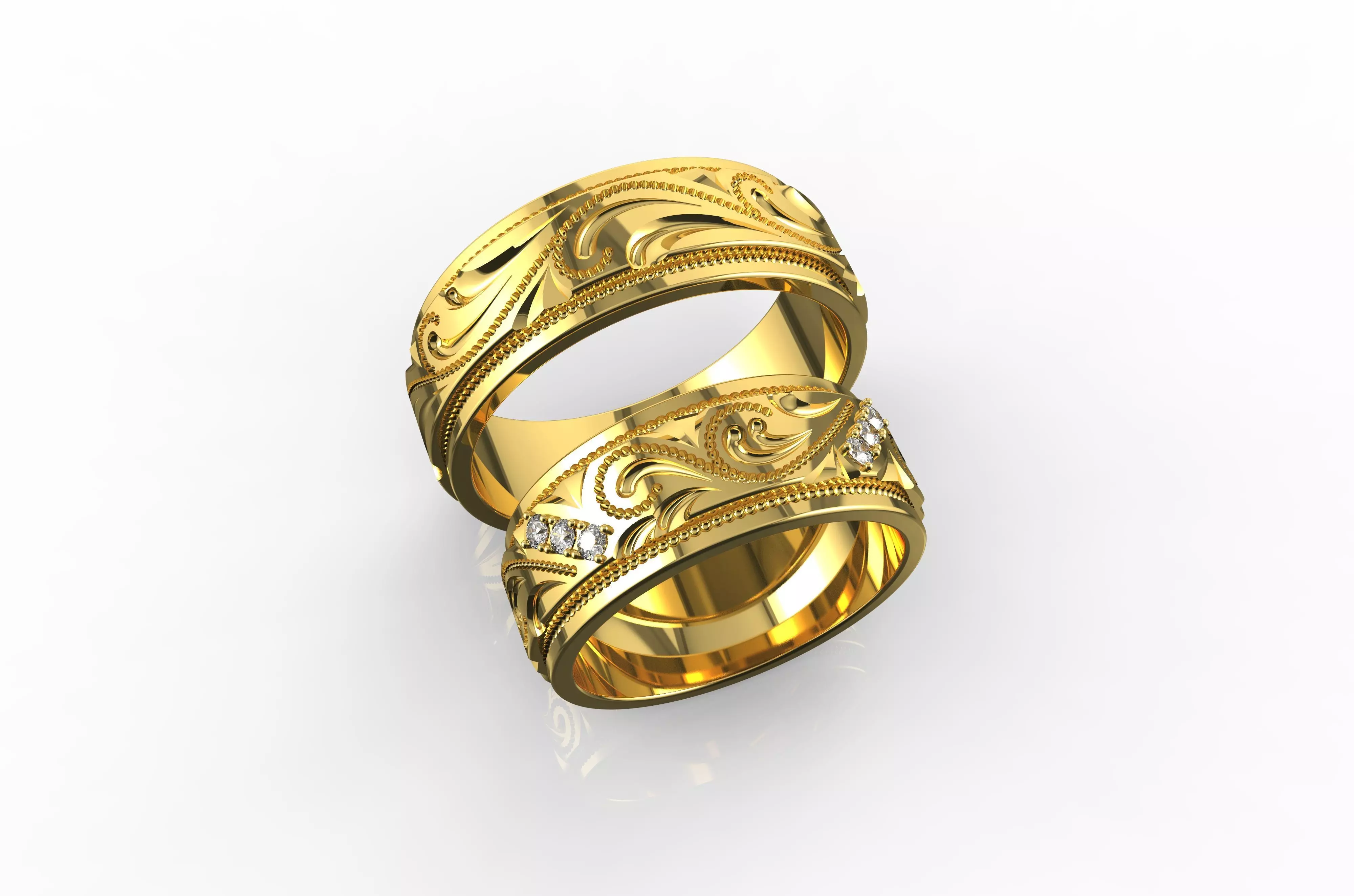 Gold N586 3D print model_0