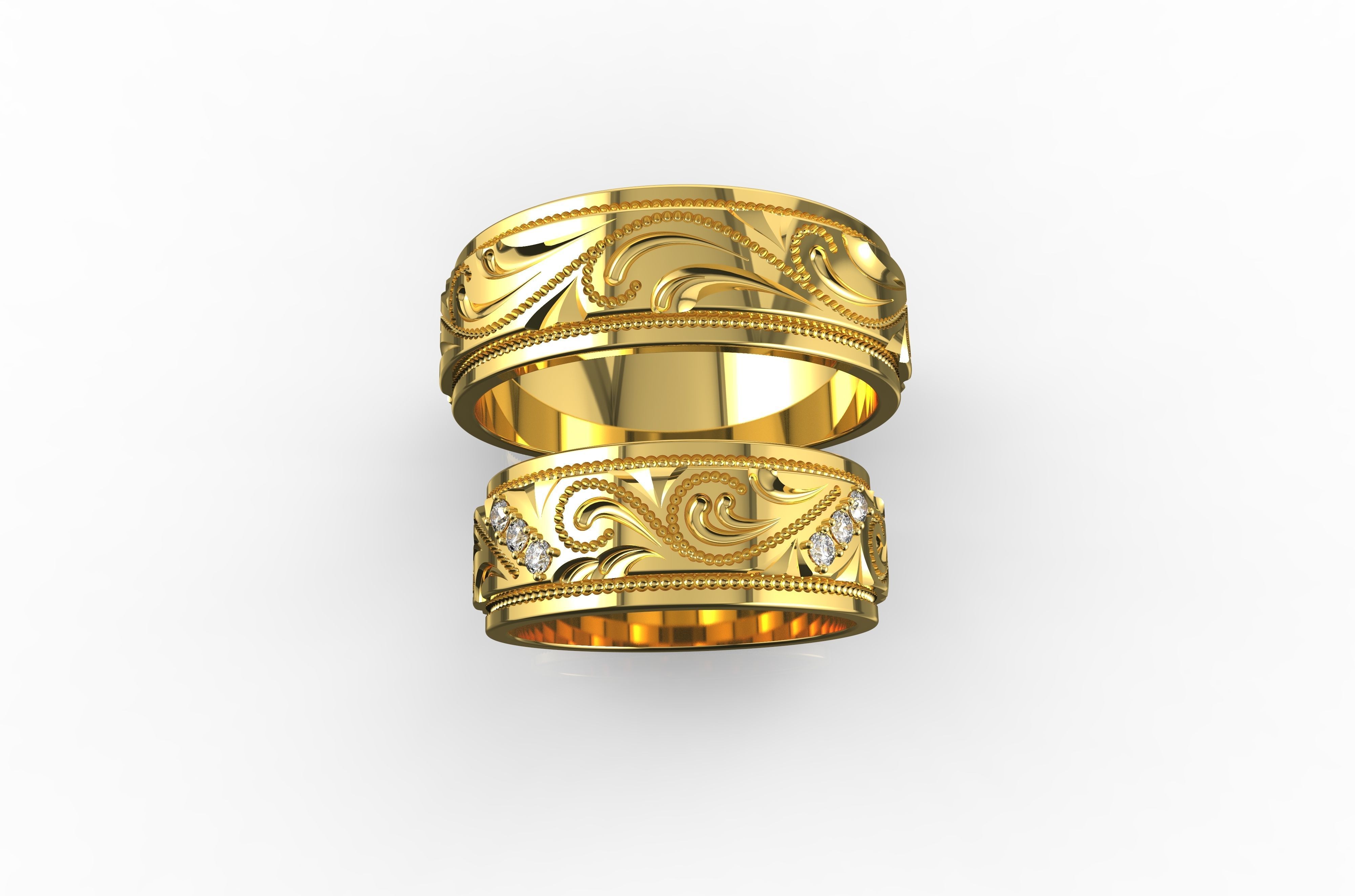 Gold N586 3D print model_1