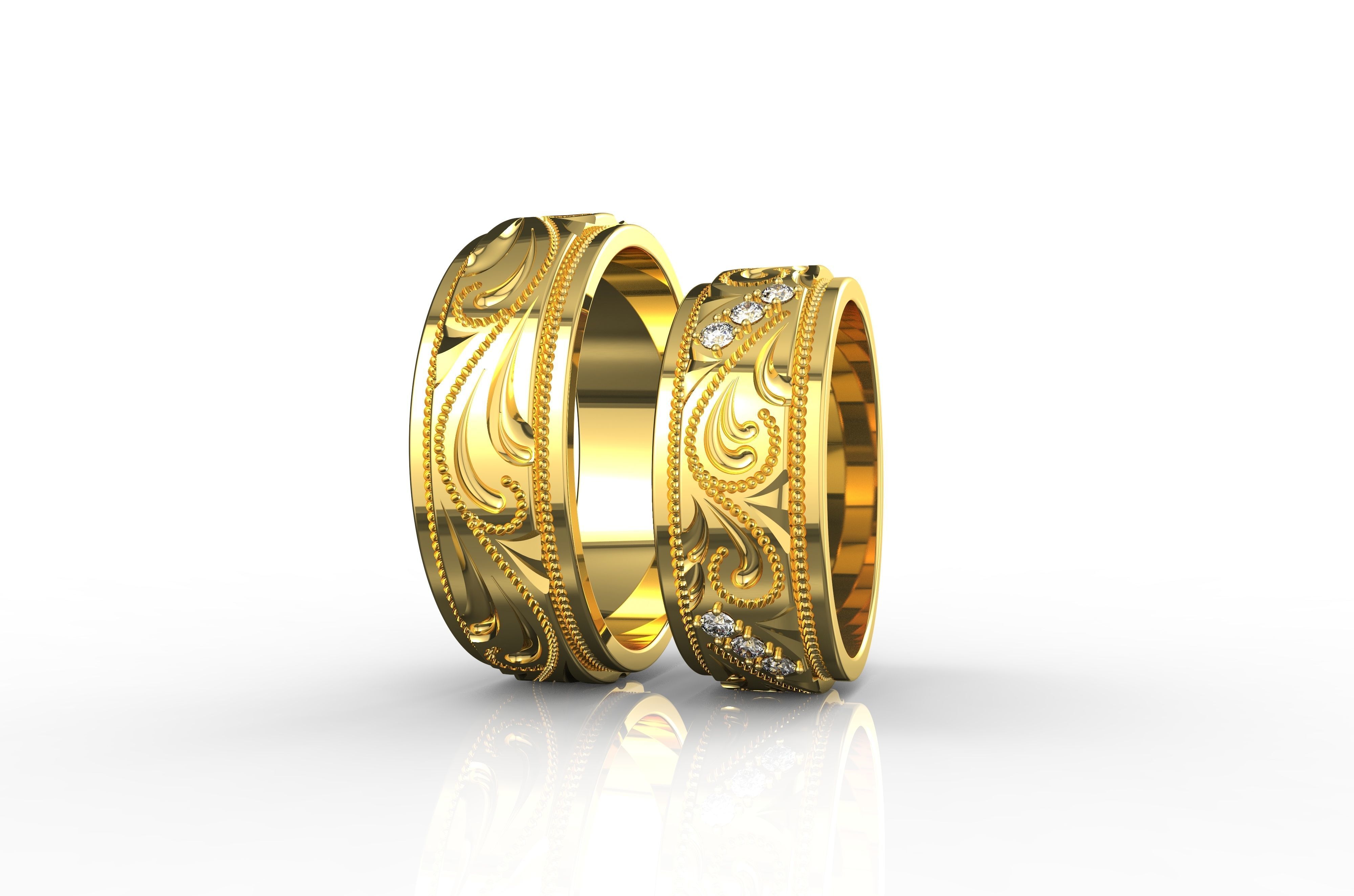 Gold N586 3D print model_3