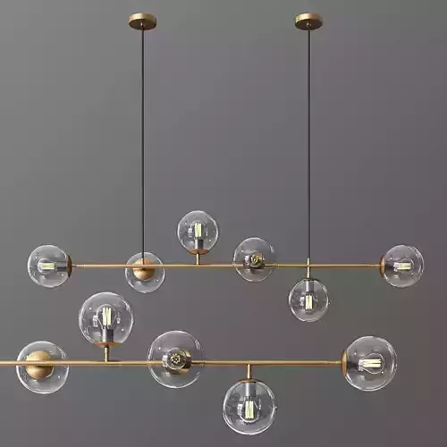 Sia New Chandelier Loft4you 3D model
