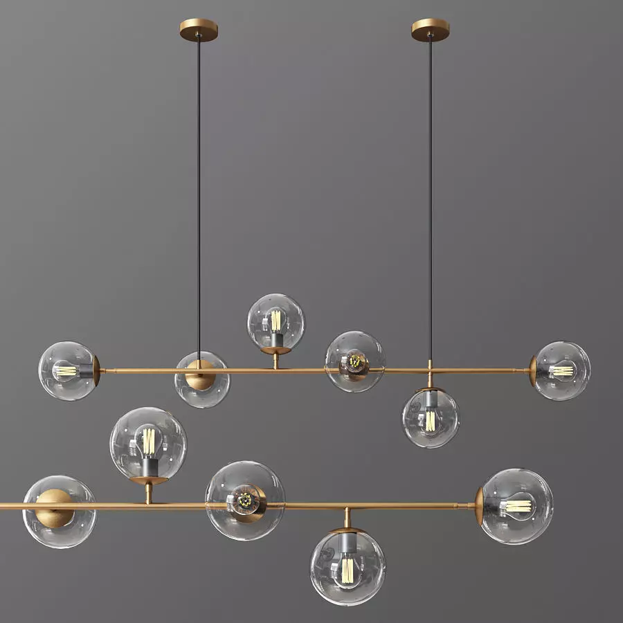 Sia New Chandelier Loft4you 3D model_0