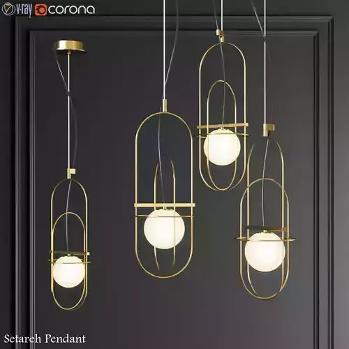 Fontana Arte Setareh 3D model