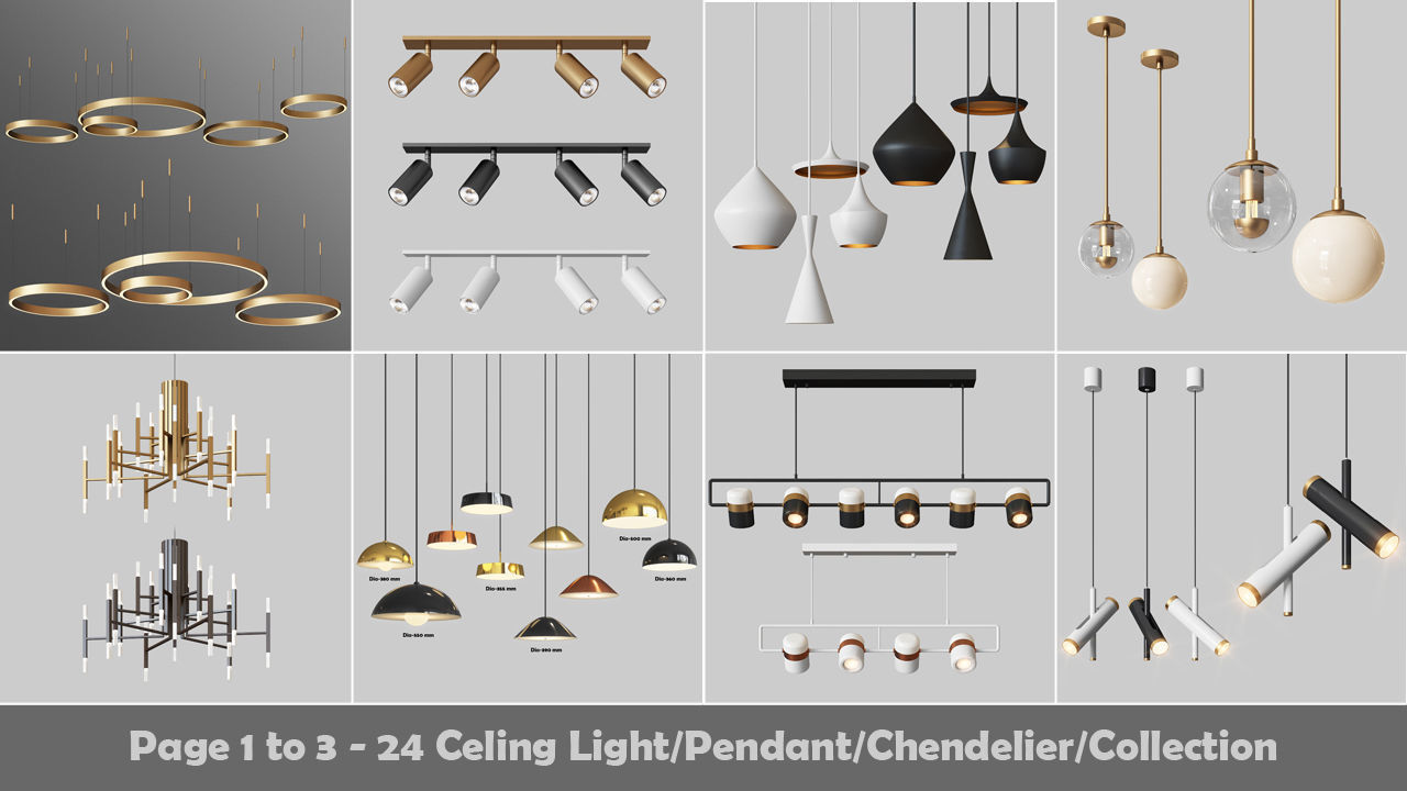 24 Light Fixture Collection _1