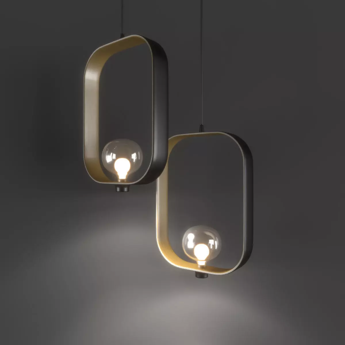 pendant lamp DLSS 9990P 3D model_0