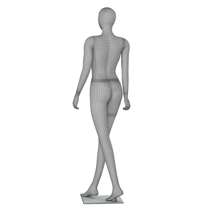 Abstract female mannequin 06 3D model_6