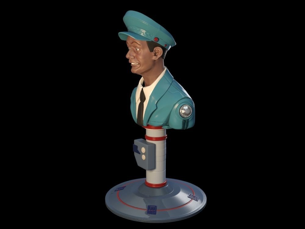 Total Recall Johnny Cab 3D print model_3