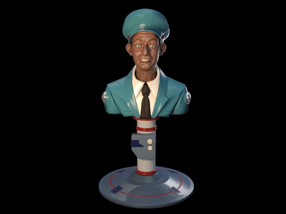 Total Recall Johnny Cab 3D print model_2