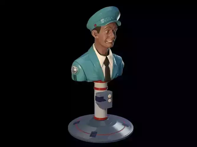 Total Recall Johnny Cab 3D print model