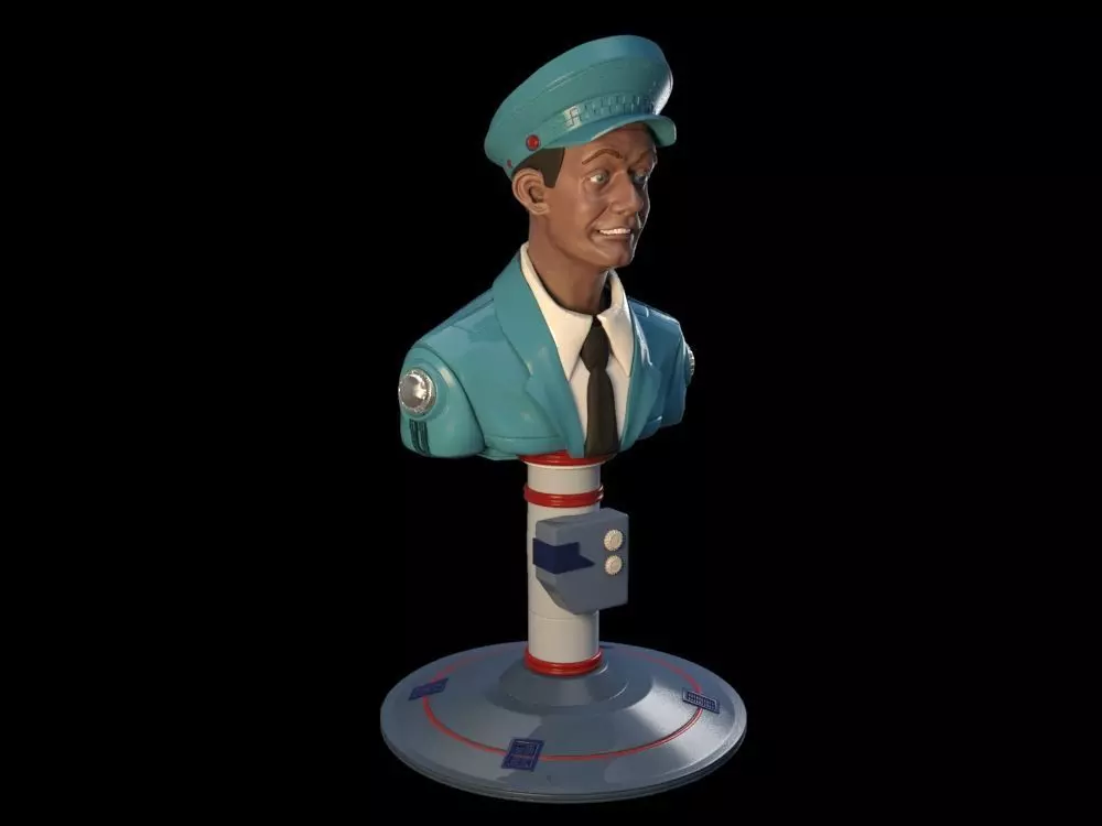 Total Recall Johnny Cab 3D print model_0