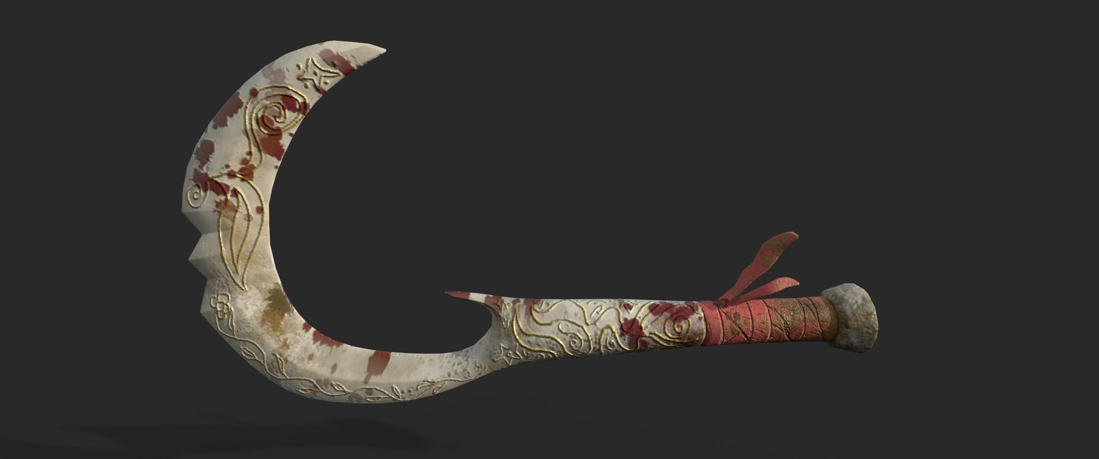 Weapon - Aquila Hak PRB Model Free low-poly 3D model_3