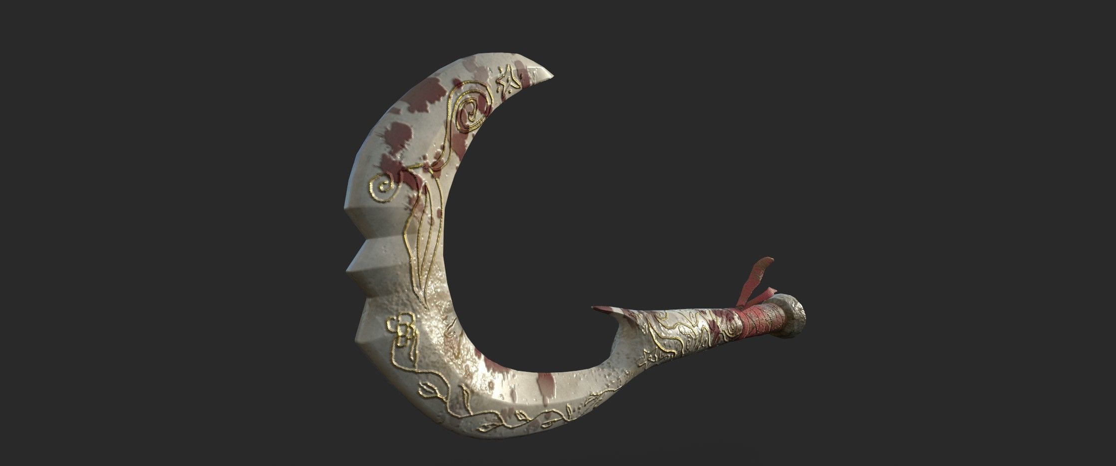 Weapon - Aquila Hak PRB Model Free low-poly 3D model_5