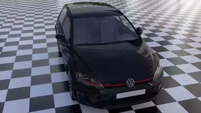 Detailed model  Volkswagen e-golf