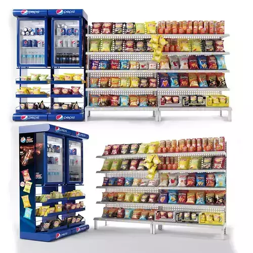 Mall Display Stand 3D model
