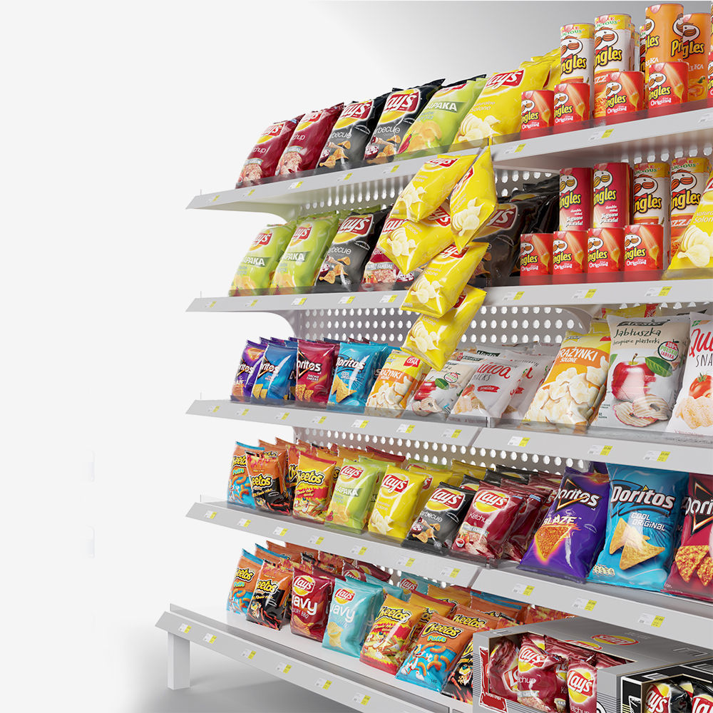 Mall Display Stand 3D model_2