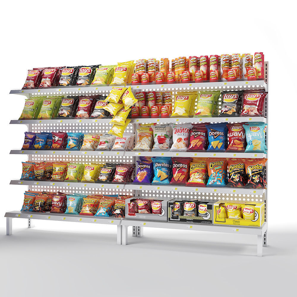 Mall Display Stand 3D model_1