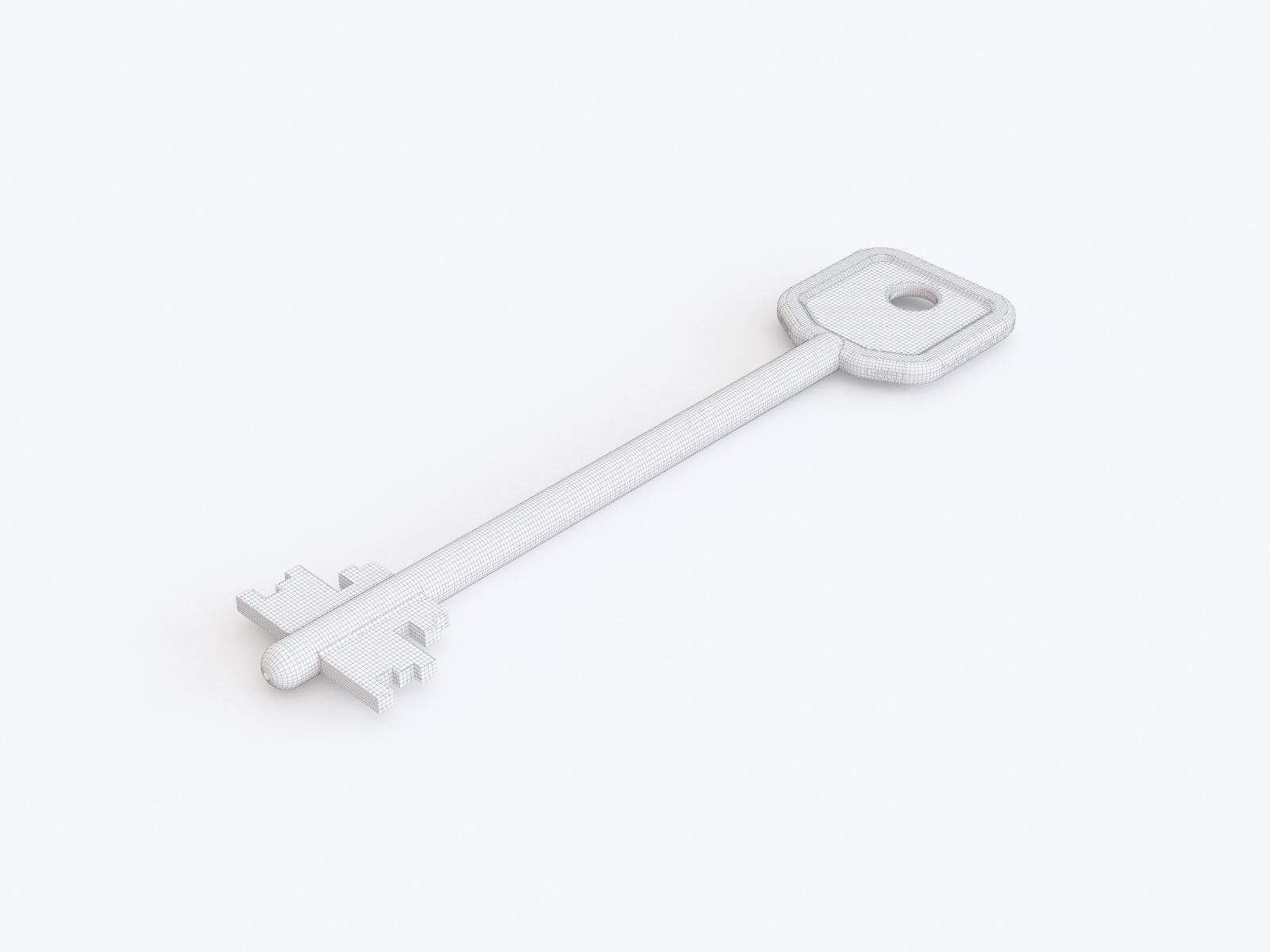 Key 01 3D model_1