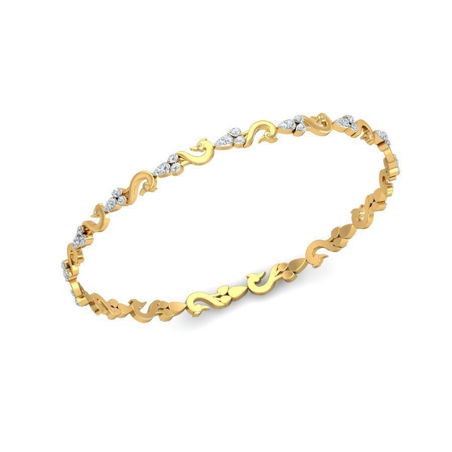 20 Women Bangles Bracelets 3dm Stl details print model 3D print model_64