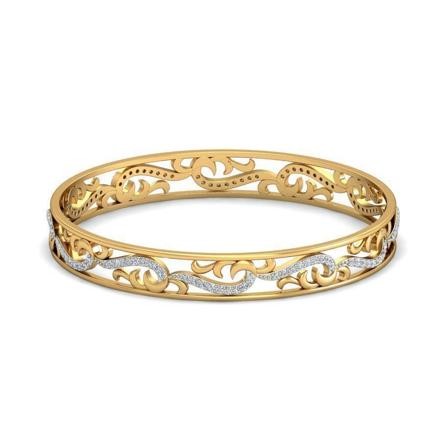 20 Women Bangles Bracelets 3dm Stl details print model 3D print model_98