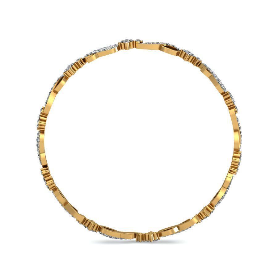 20 Women Bangles Bracelets 3dm Stl details print model 3D print model_26