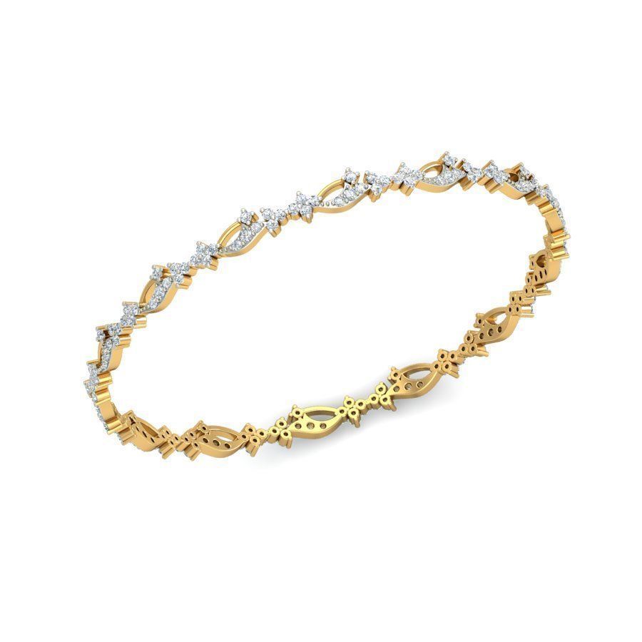 20 Women Bangles Bracelets 3dm Stl details print model 3D print model_109