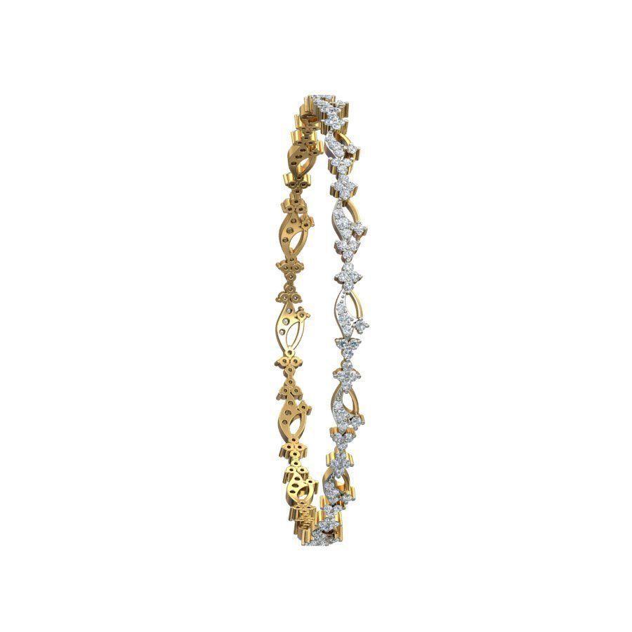 20 Women Bangles Bracelets 3dm Stl details print model 3D print model_32