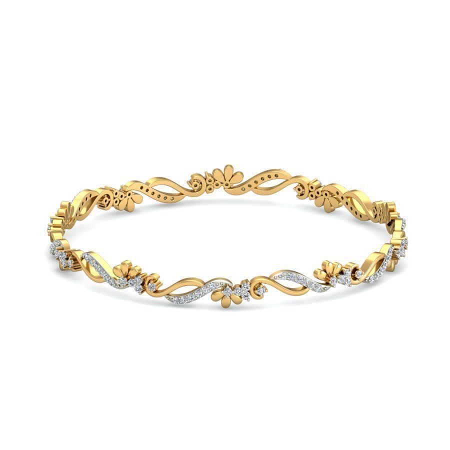 20 Women Bangles Bracelets 3dm Stl details print model 3D print model_27