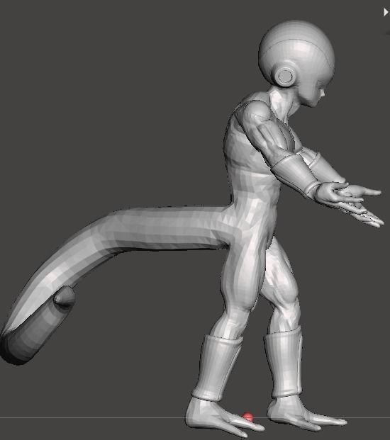DragonBall character Freeza 3D print model_4