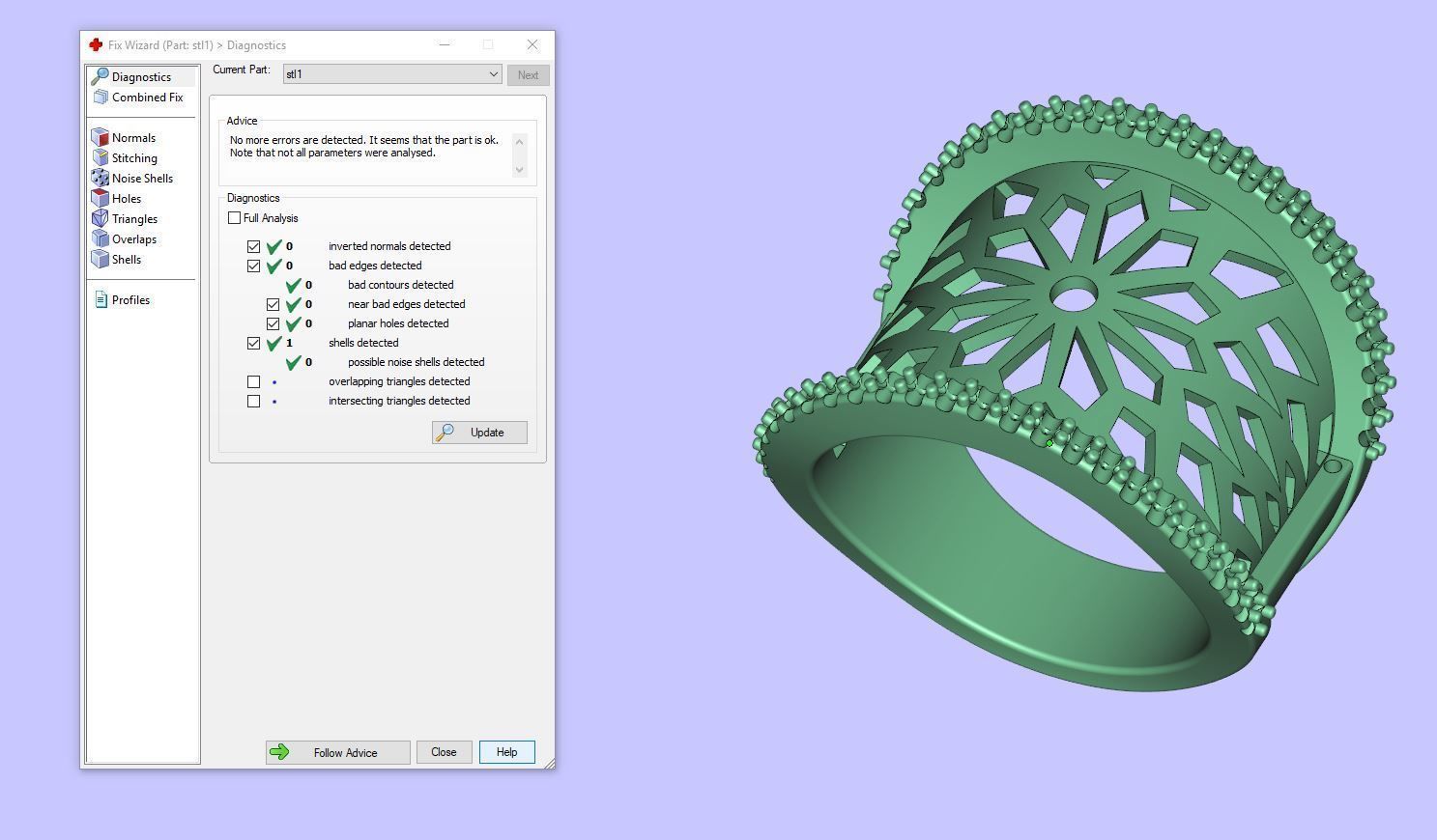 Gold N587 3D print model_7