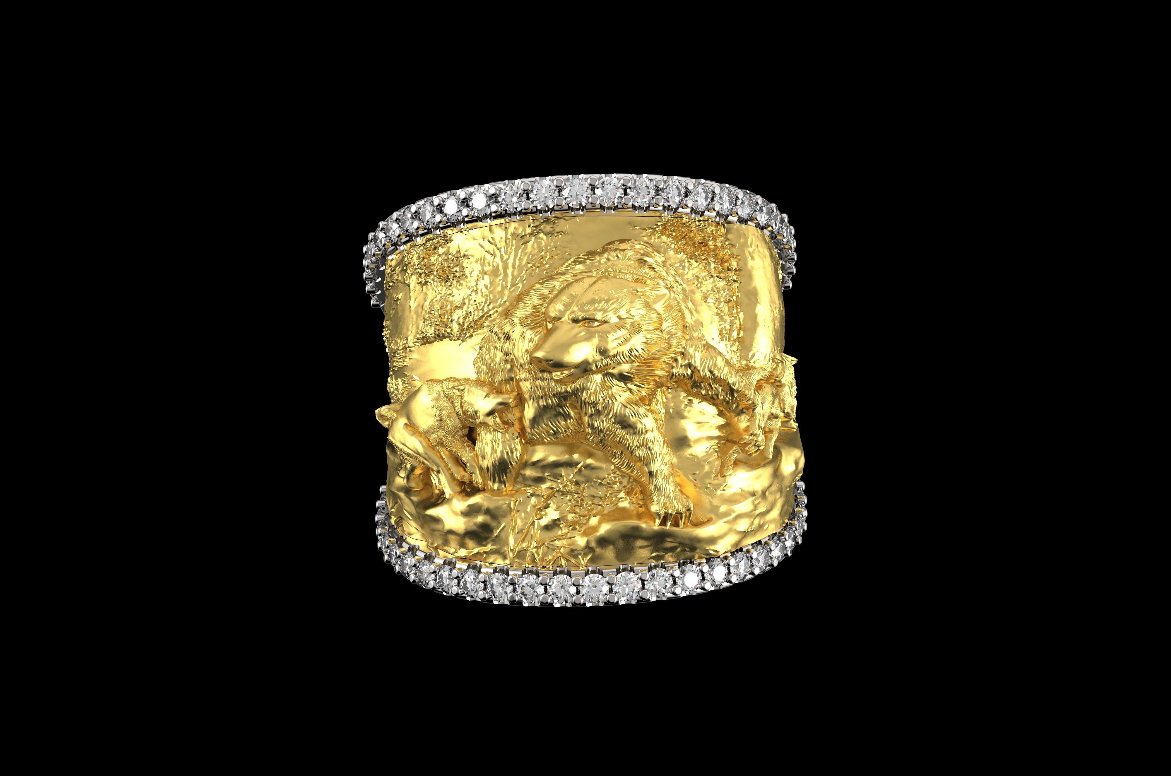 Gold N587 3D print model_1