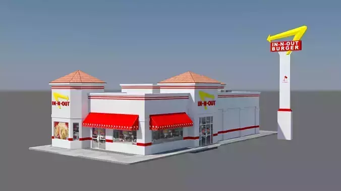 R3DP In-N-Out Burger