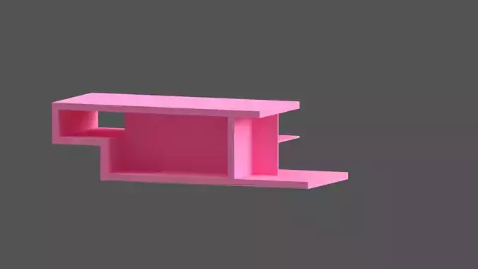 Abstract shelf