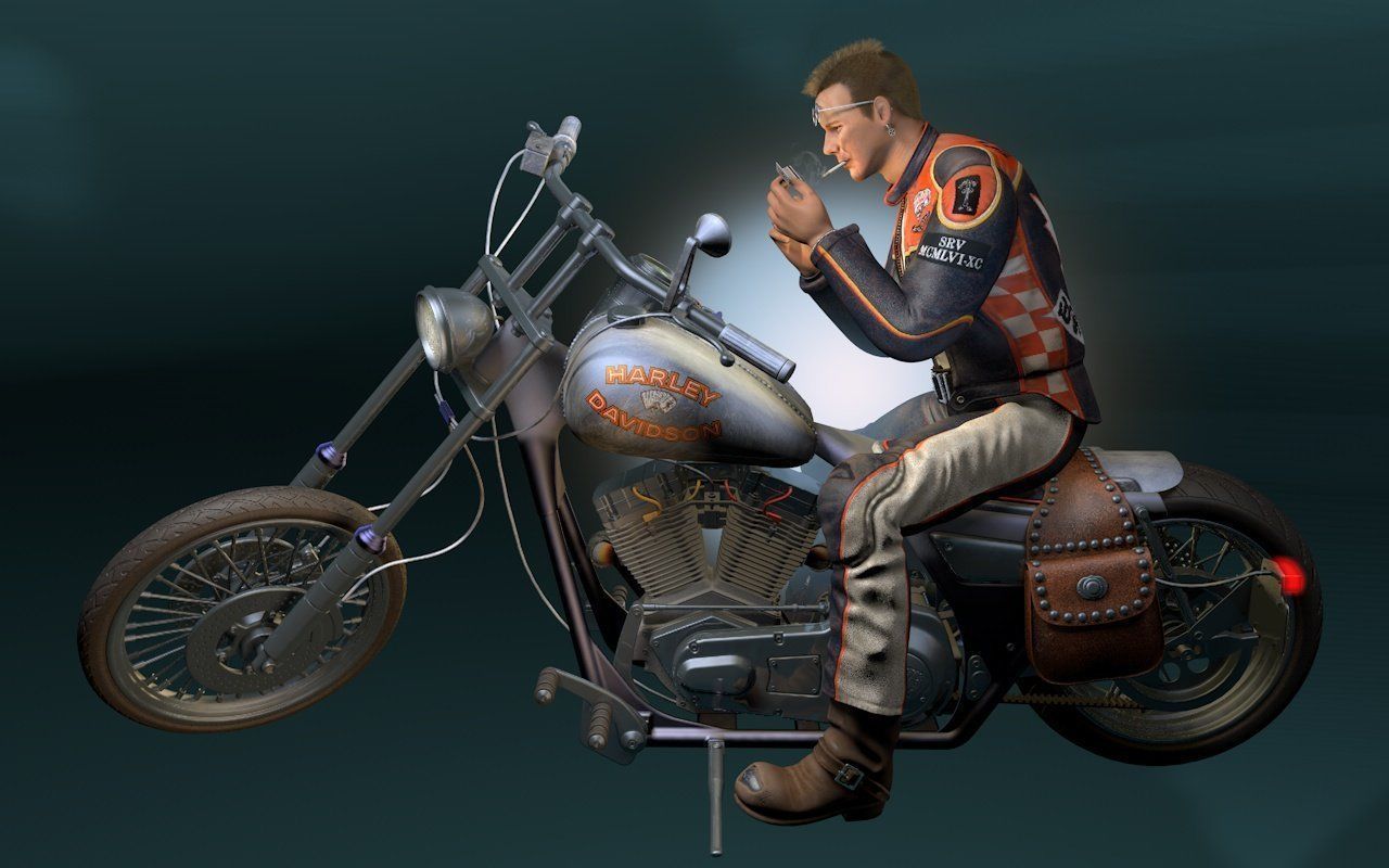 On the Highway 3D model_4