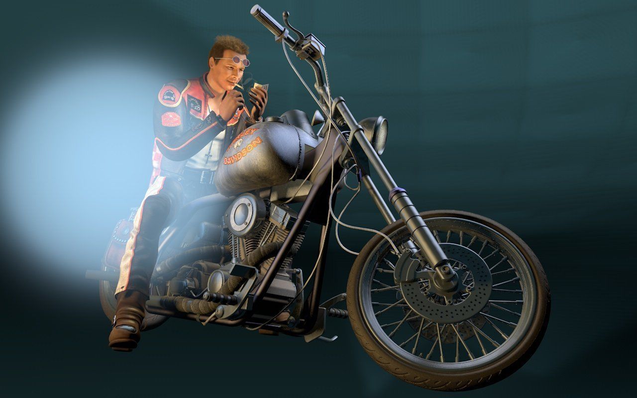 On the Highway 3D model_5