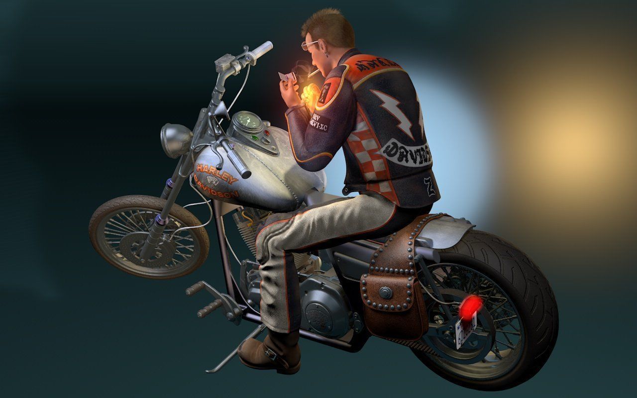 On the Highway 3D model_6