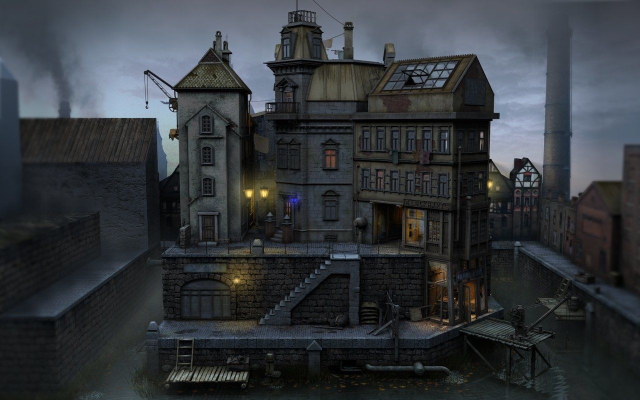 Old London part 1 3D model_1