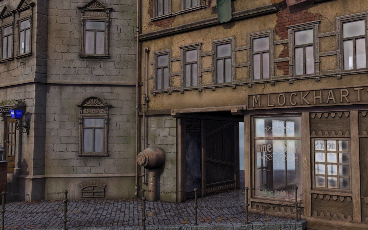Old London part 1 3D model_7