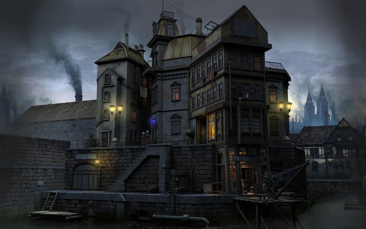 Old London part 1 3D model_11