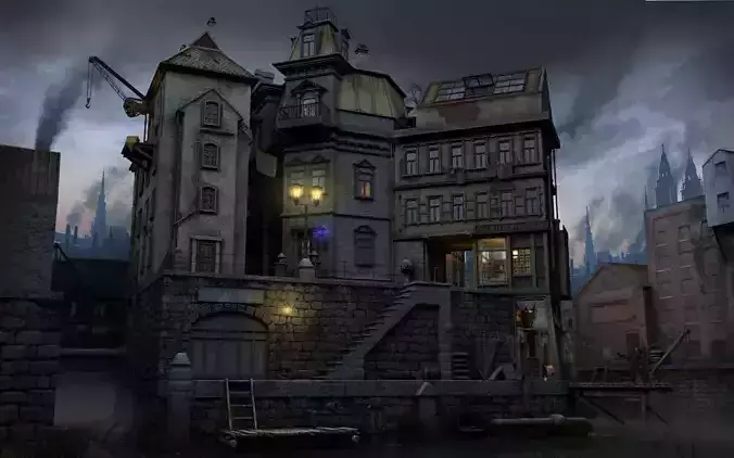 Old London part 1 3D model