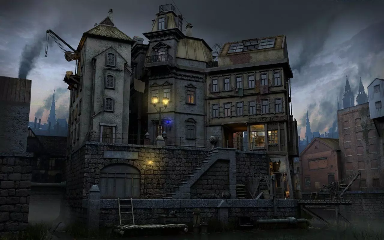 Old London part 1 3D model_0