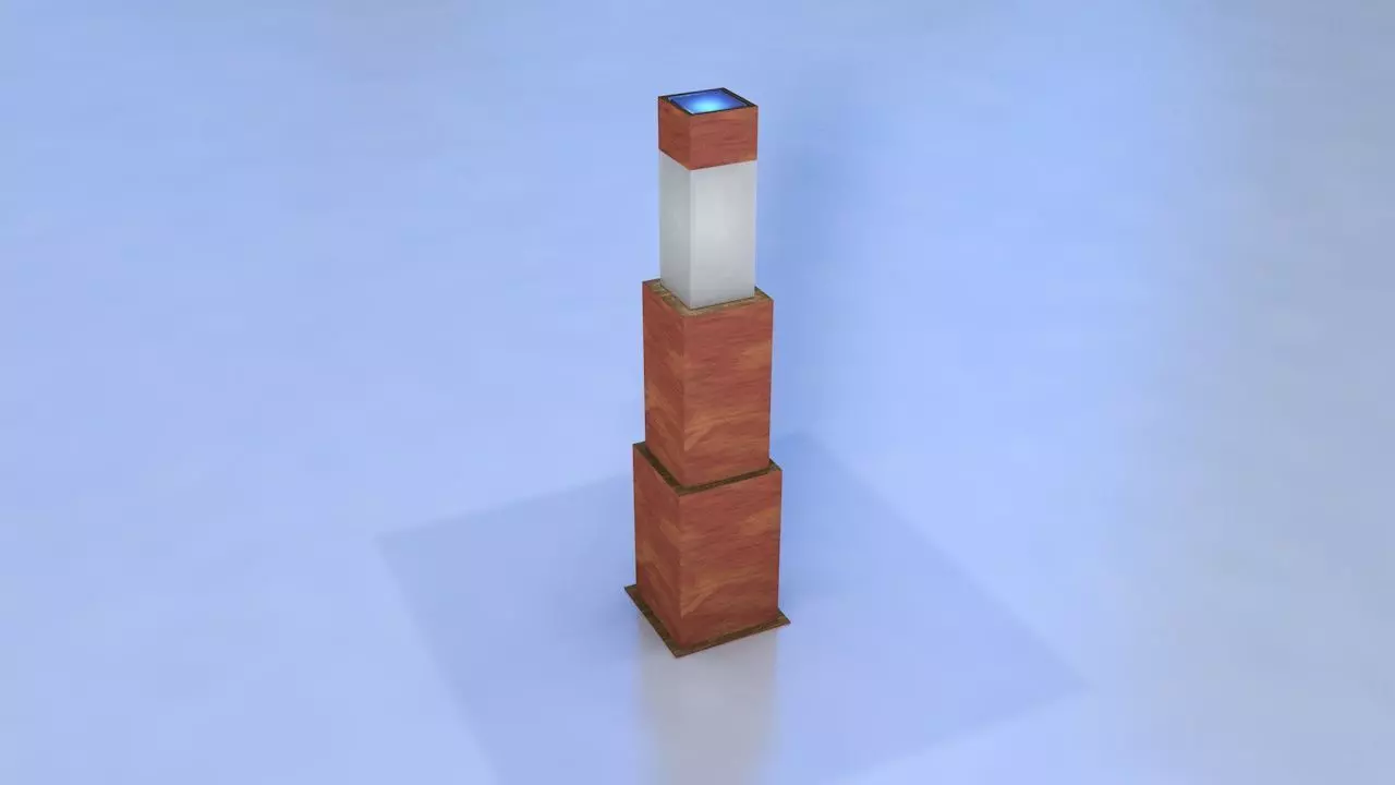 Embeded Floor Light Free 3D model