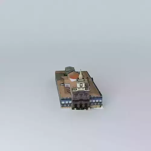 Porto Trinity Church 3D model