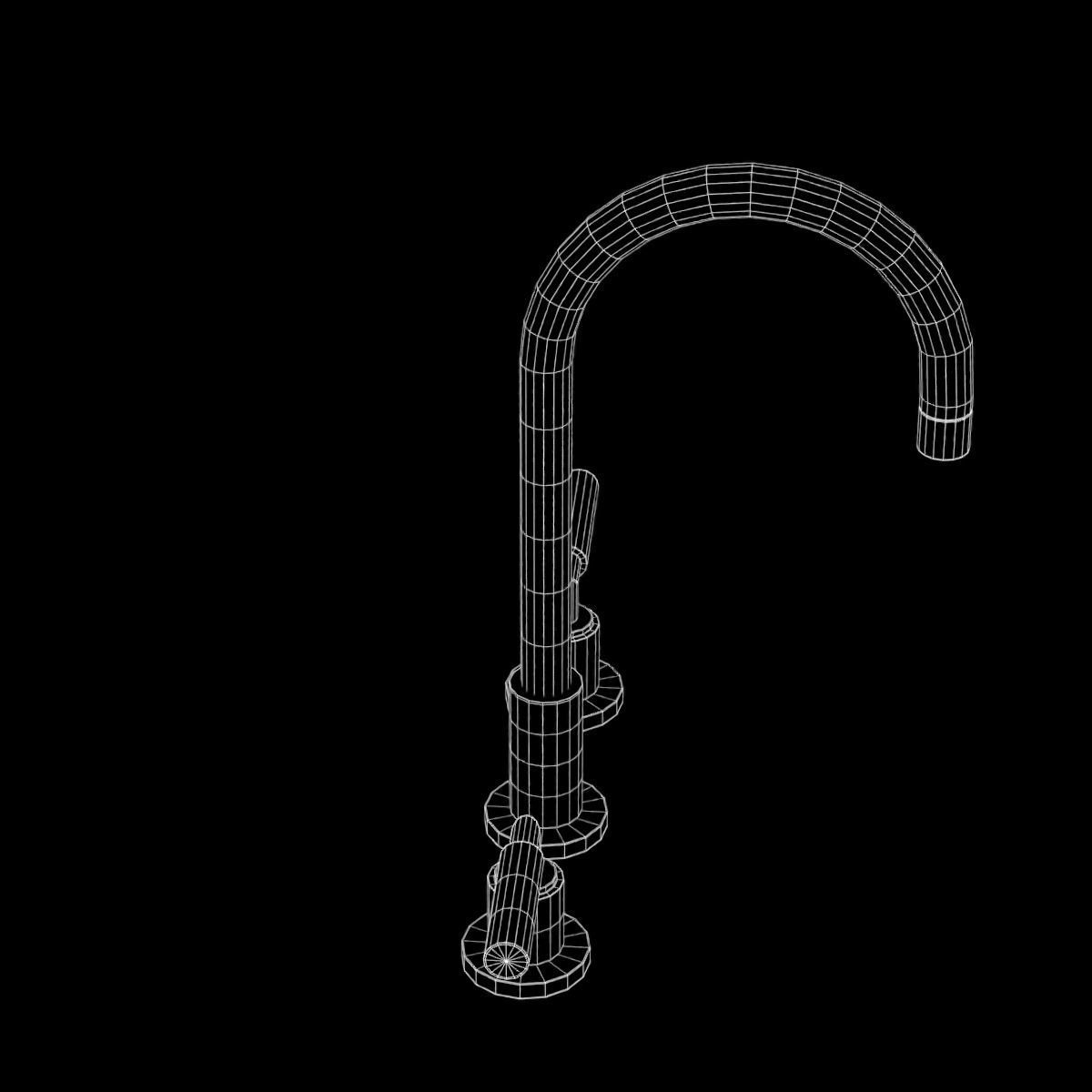 Faucet 03 Low-poly 3D model_23
