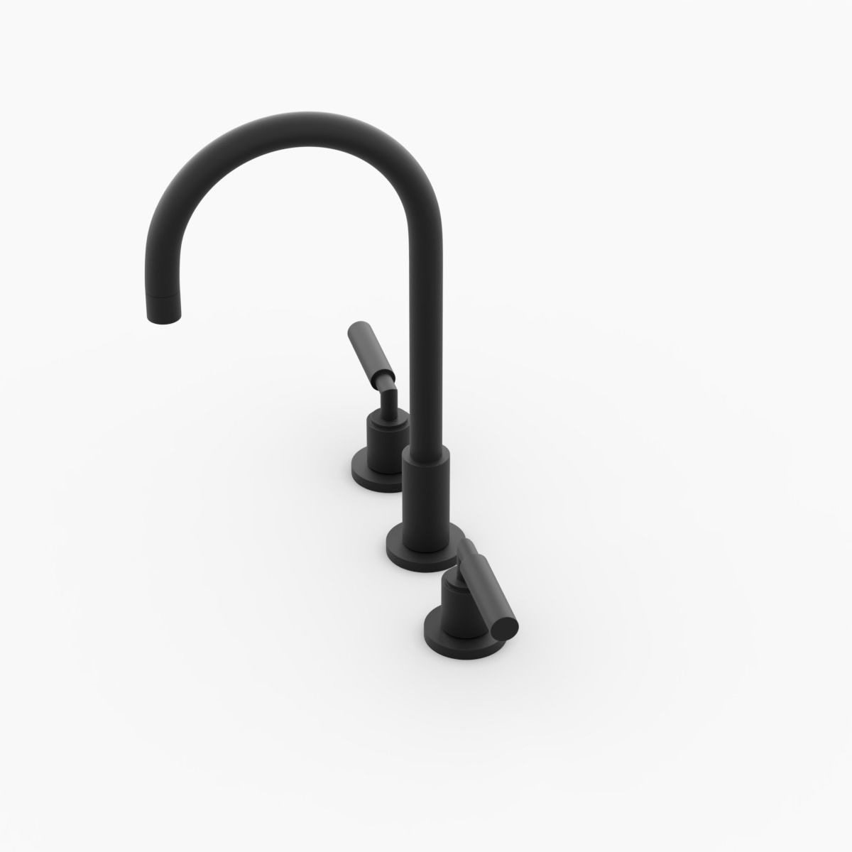 Faucet 03 Low-poly 3D model_15