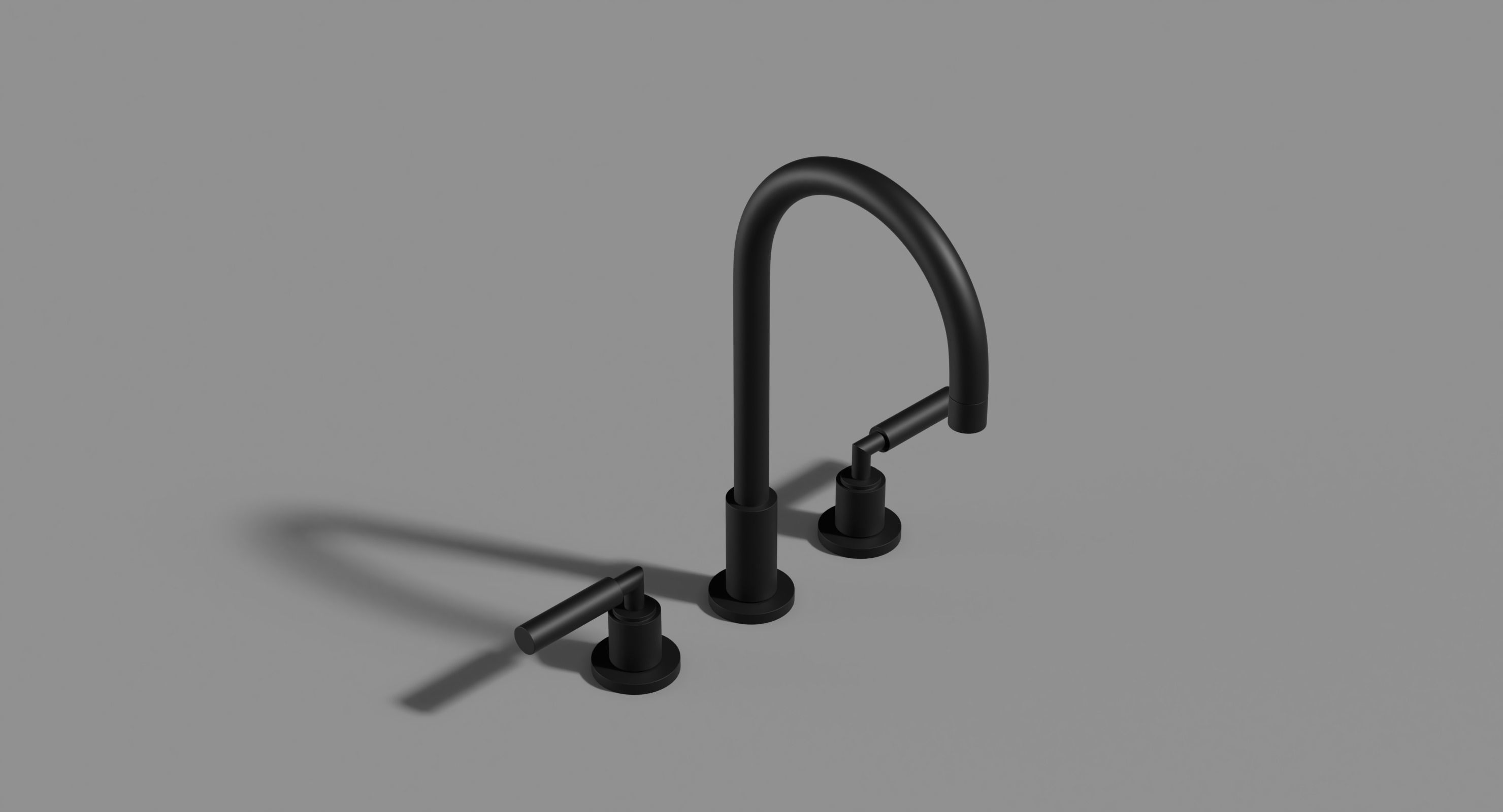 Faucet 03 Low-poly 3D model_2