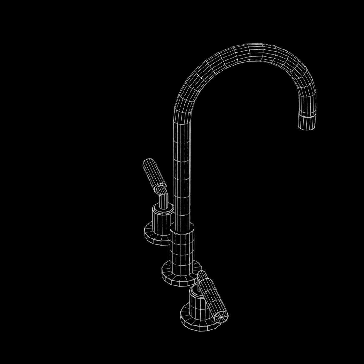 Faucet 03 Low-poly 3D model_24