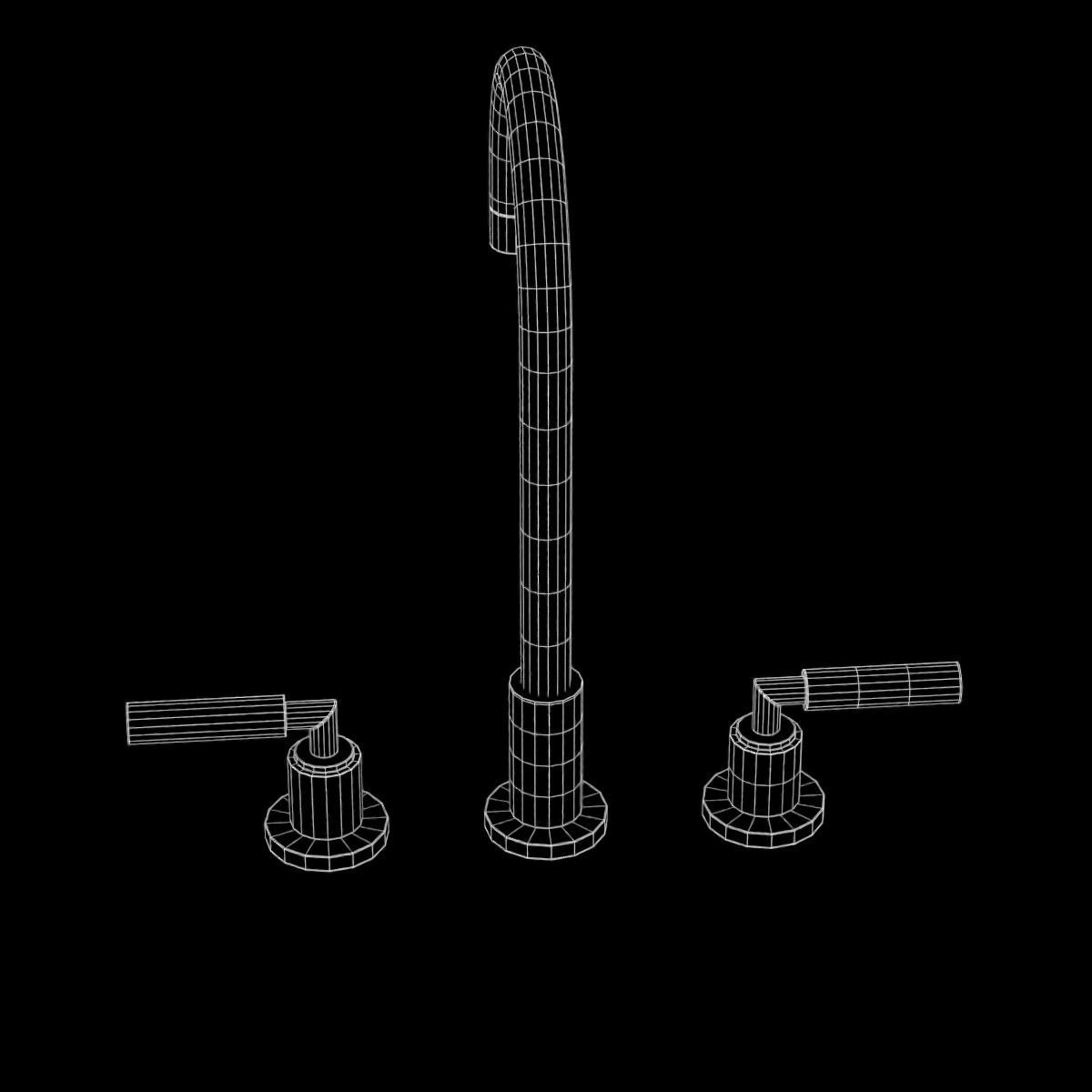 Faucet 03 Low-poly 3D model_28